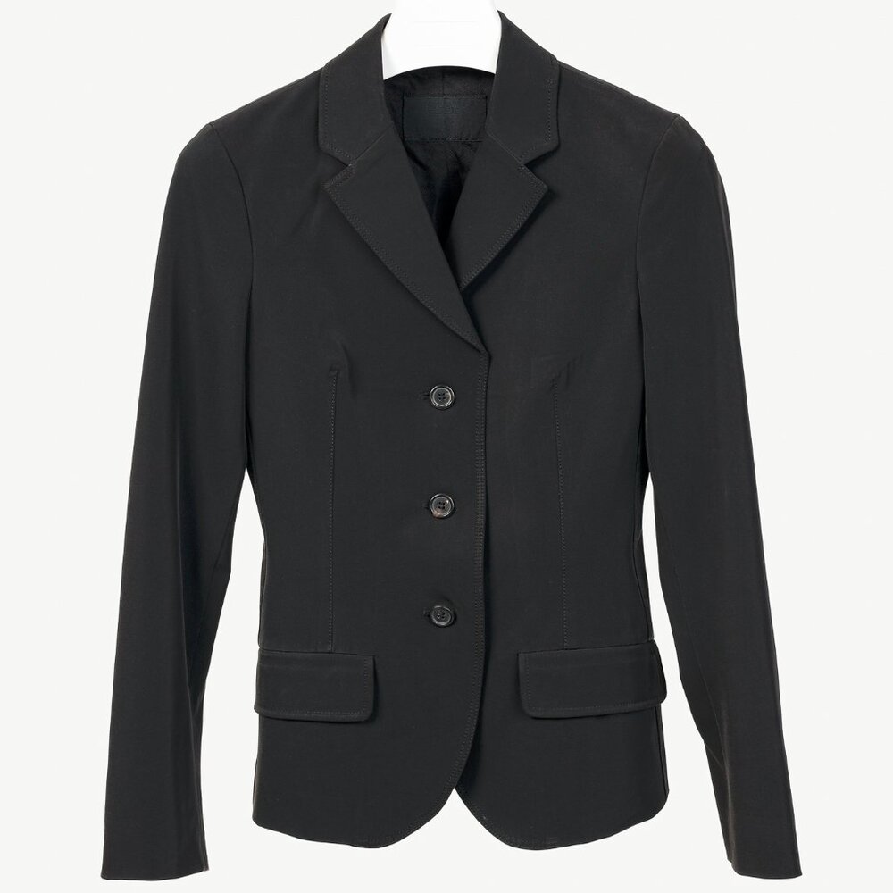 Prada Black Twill 3-Button Blazer